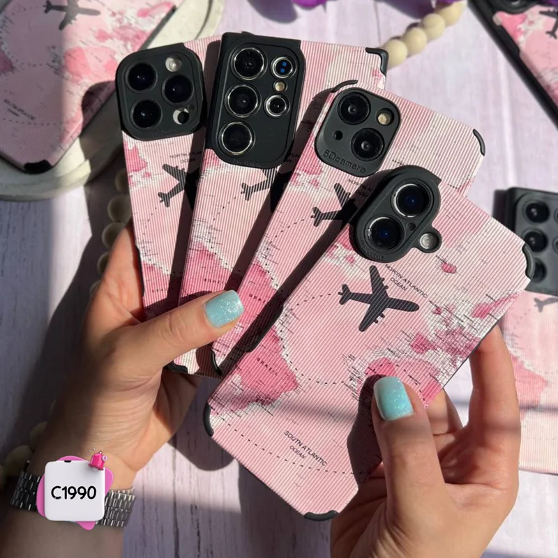 قاب گوشی لاین هوایی هواپیما کبریتی C1990 /آیفون سامسونگ شیائومی