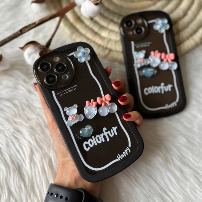 قاب عروسک یخی با گل اسپینری