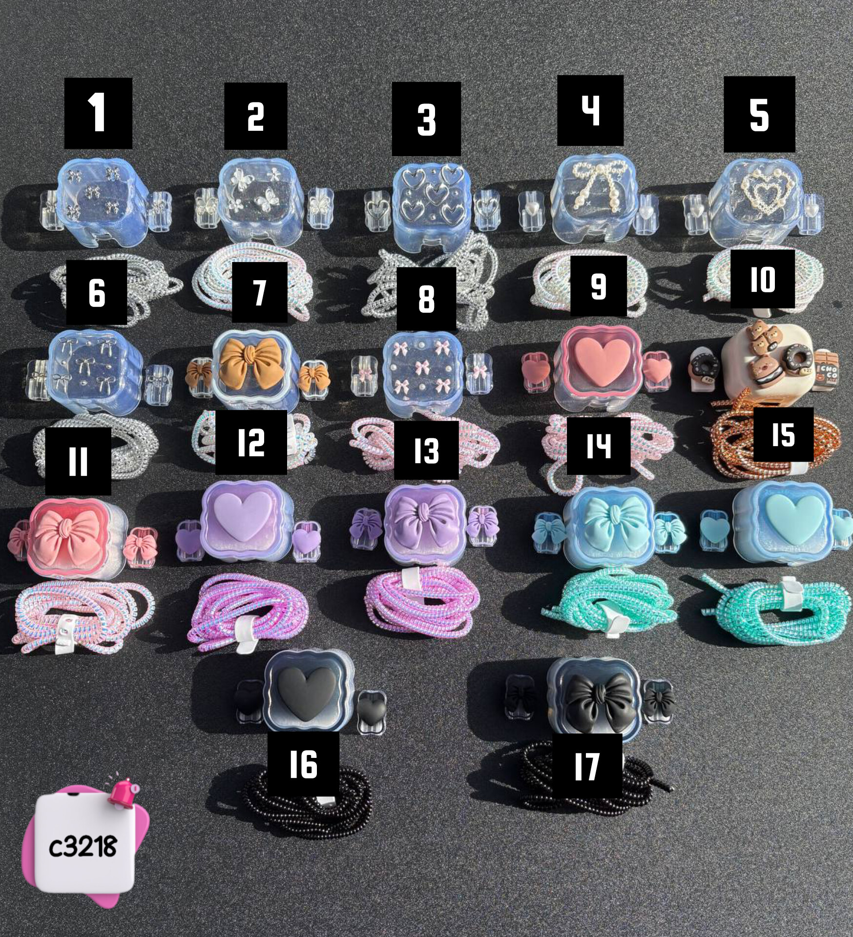 ست کامل محافظ کابل و آداپتور 20وات آیفون c3218