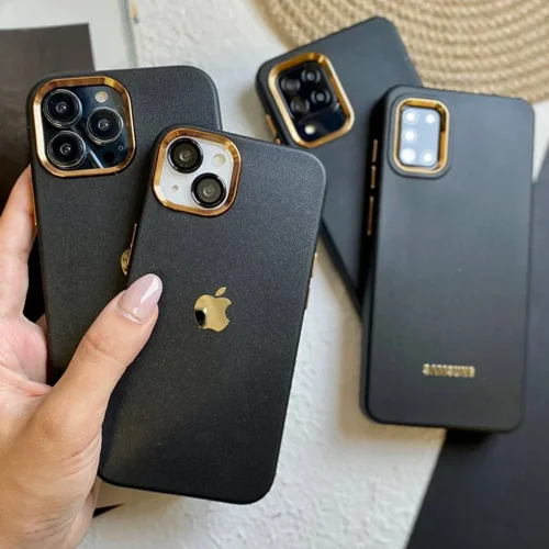 قاب تخفیفی چرم متال