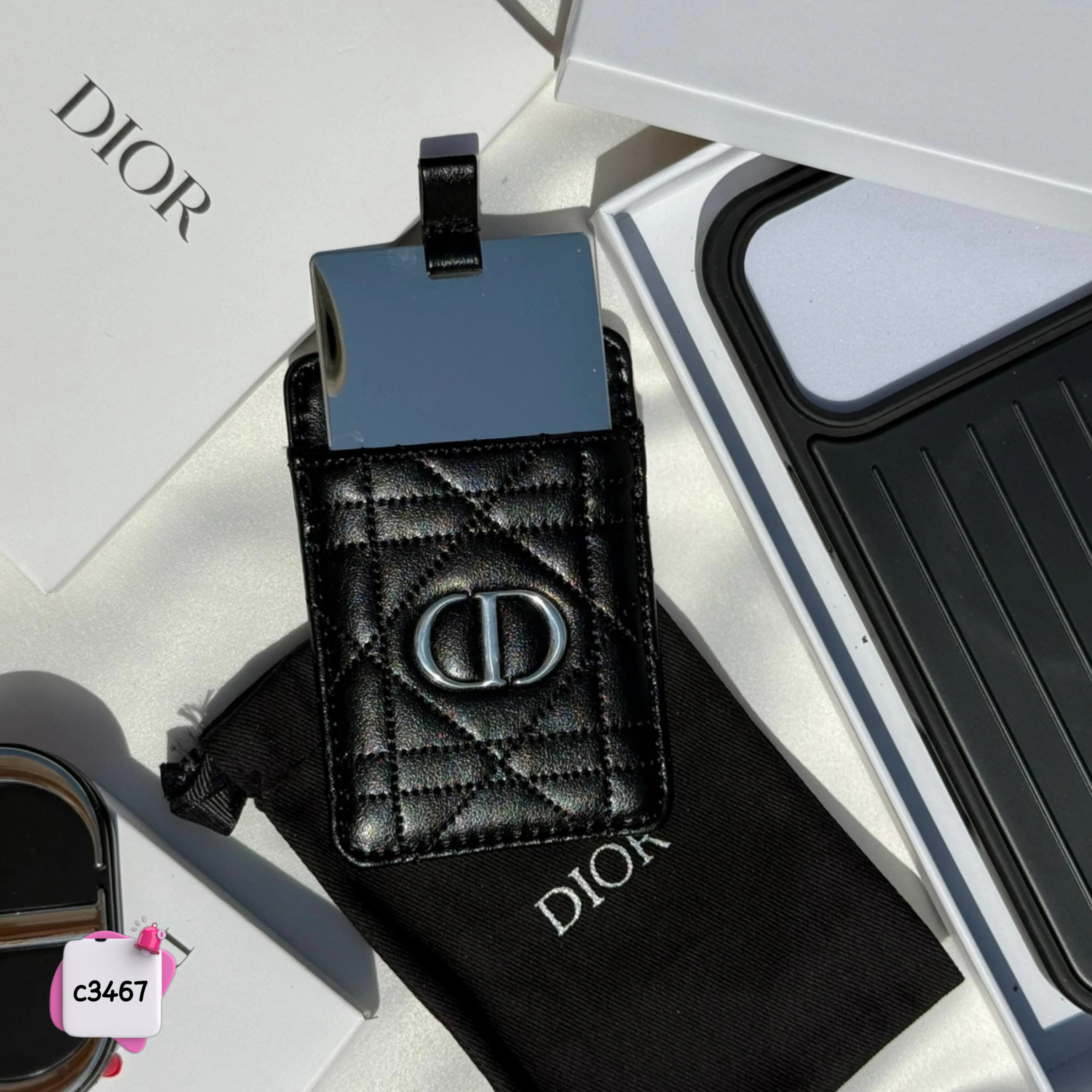 جاکارتی دیور Dior + آیینه کارتی دیور  c3467