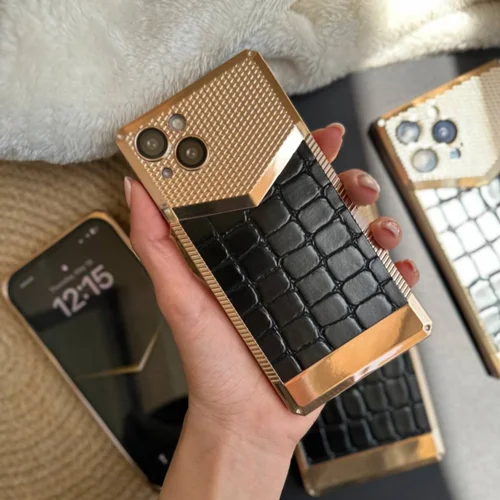 قاب پشت چرمی vertu edition