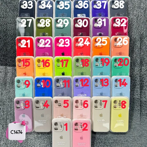 قاب گوشی سیلیکونی ( آیفون سری 6,6s و 7,8,se2020 و 7.8plus و X,Xs  )