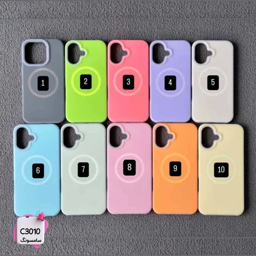 قاب گوشی سیلیکونی پاستیلی با مگ سیف C3010 / سامسونگ