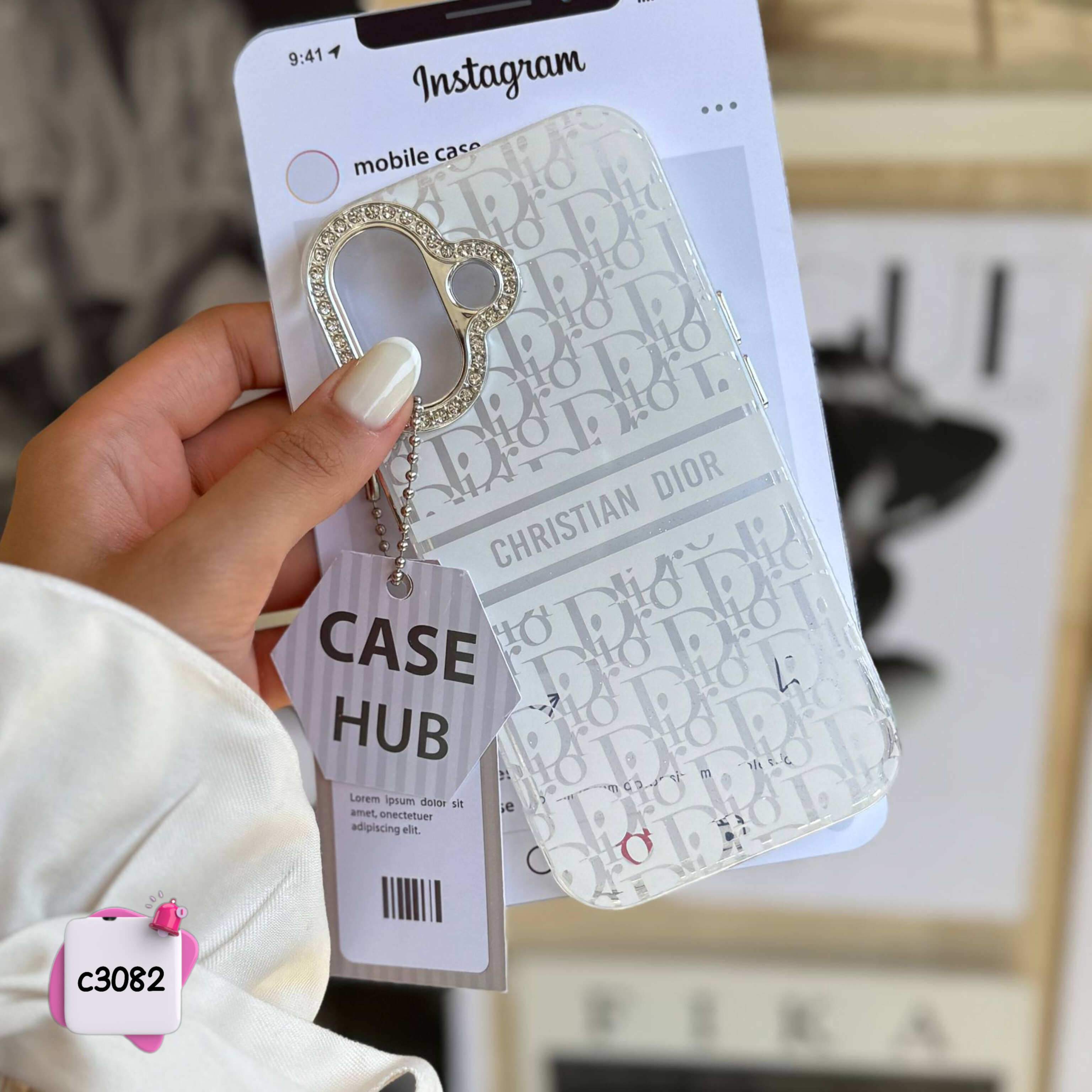 قاب گوشی کریستین دیور Christian Dior کد C3082 / آیفون