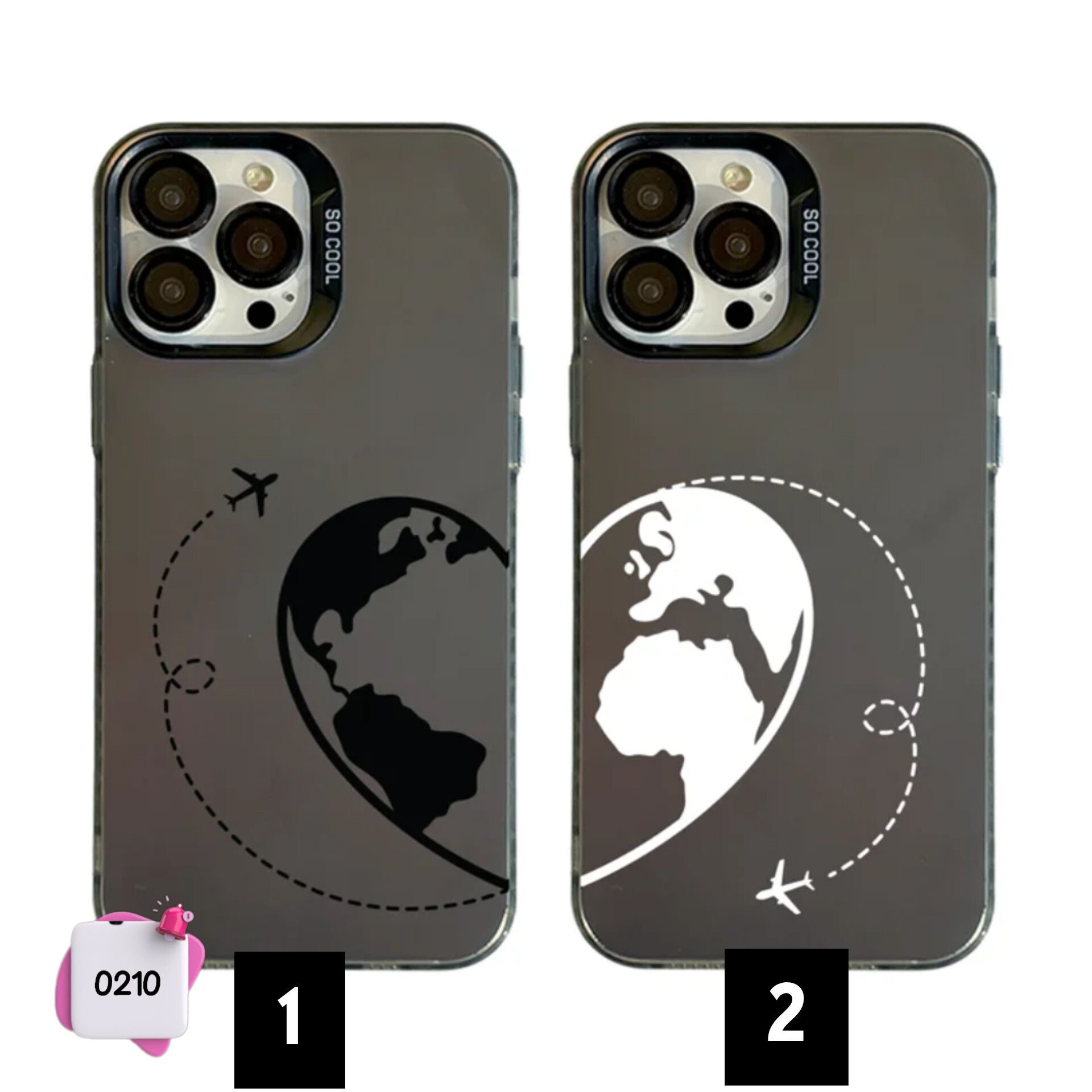 قاب گوشی ست سفارشی سوکول پرواز عاشقانه Socool کد 0210 / آیفون سامسونگ شیائومی