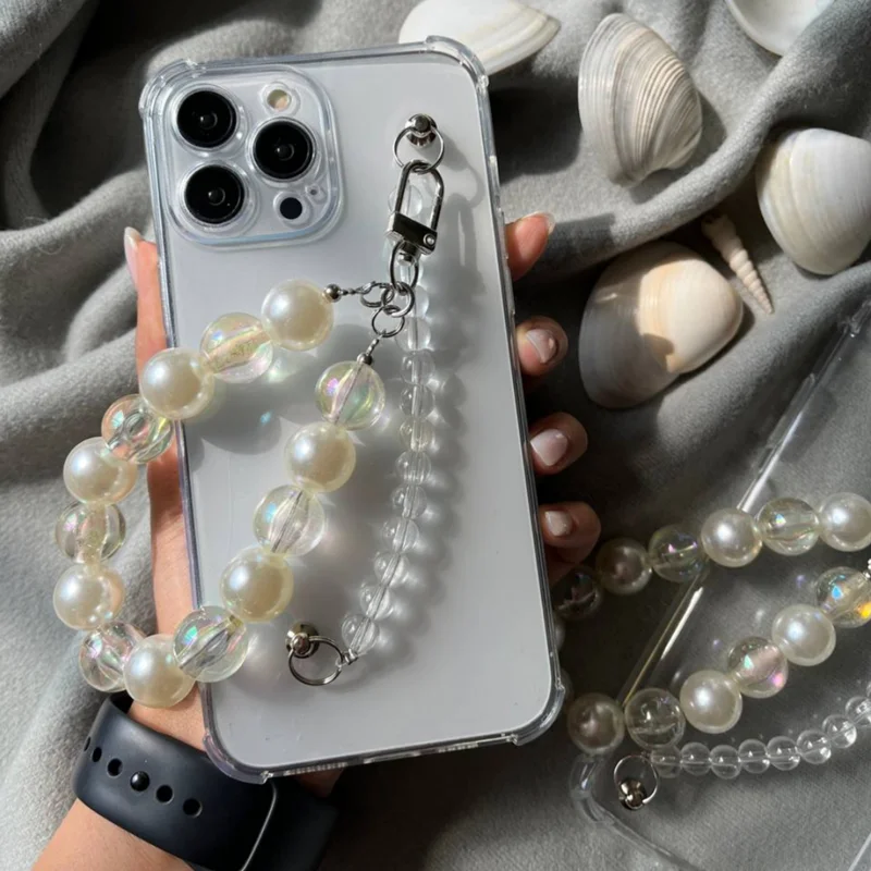 قاب ژله ای آویز مرواریدی