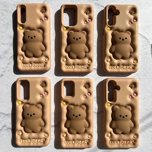 قاب گوشی لاک بییر فیجتی luck bear / آیفون سامسونگ شیائومی
