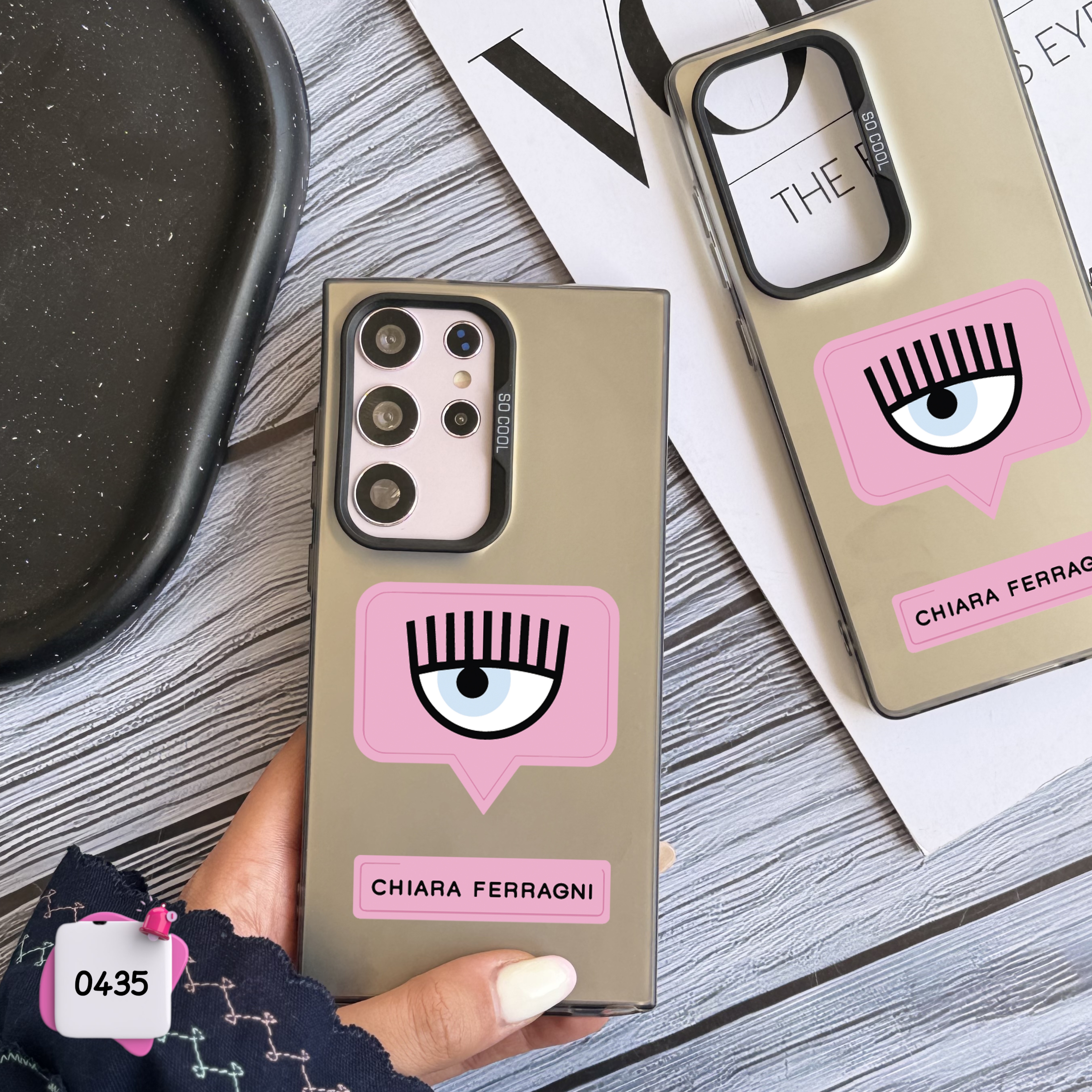 قاب گوشی سفارشی چیارا Chiara سوکول Socool کد 0435 / آیفون سامسونگ شیائومی