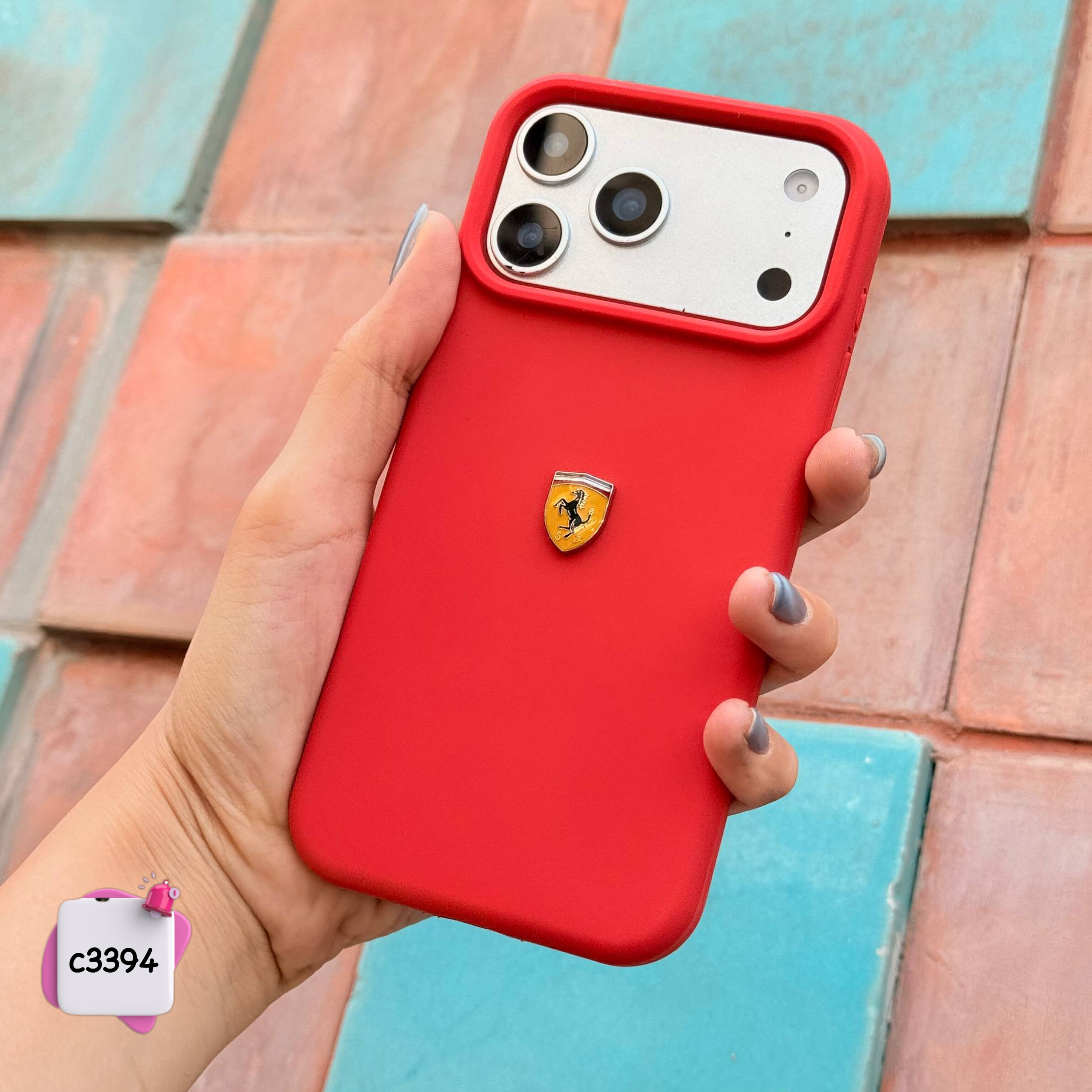 قاب گوشی فراری Ferrari کد c3394 / ایفون