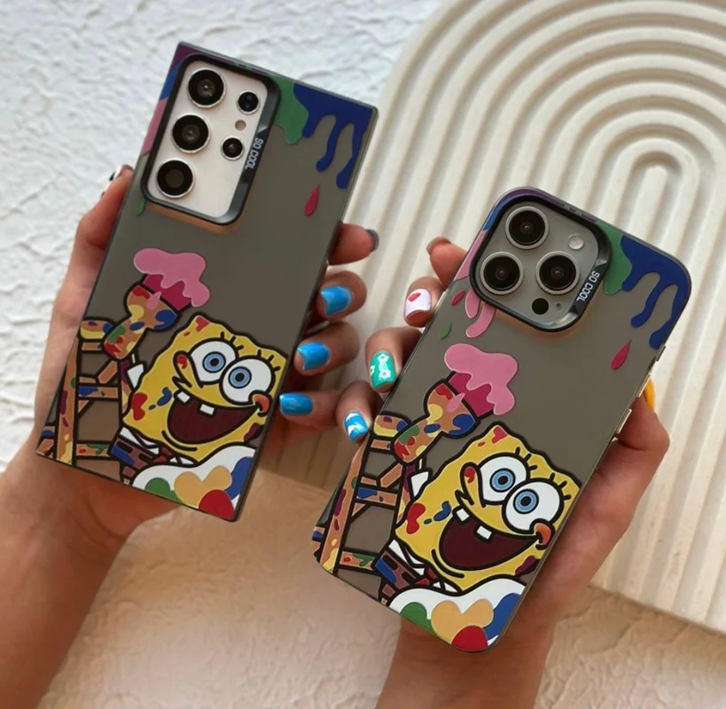 قاب گوشی باب اسفنجی SoCool /آیفون سامسونگ