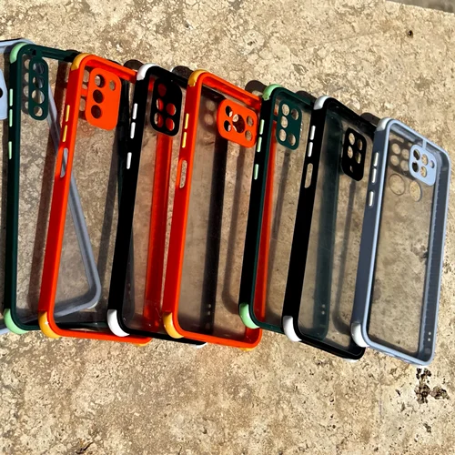 قاب شفاف دور رنگی