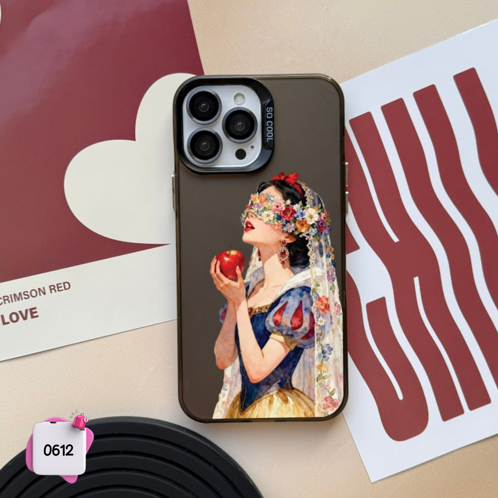 قاب گوشی سفارشی دیزنی پرنسس سفید برفی Socool Snow White کد 0612 / آیفون سامسونگ شیائومی