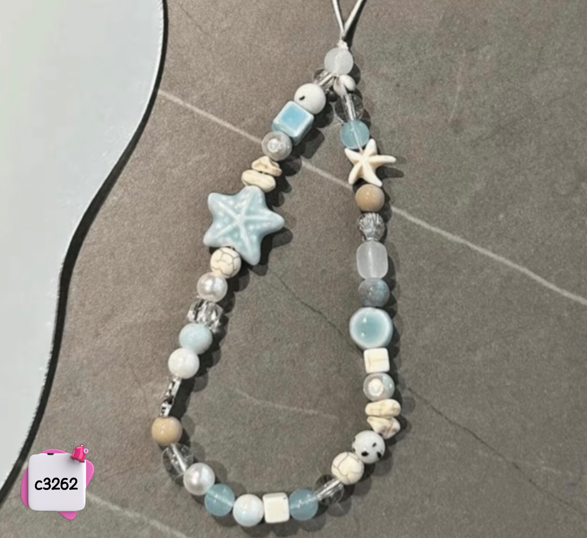 آویز گوشی ستاره دریایی c3262