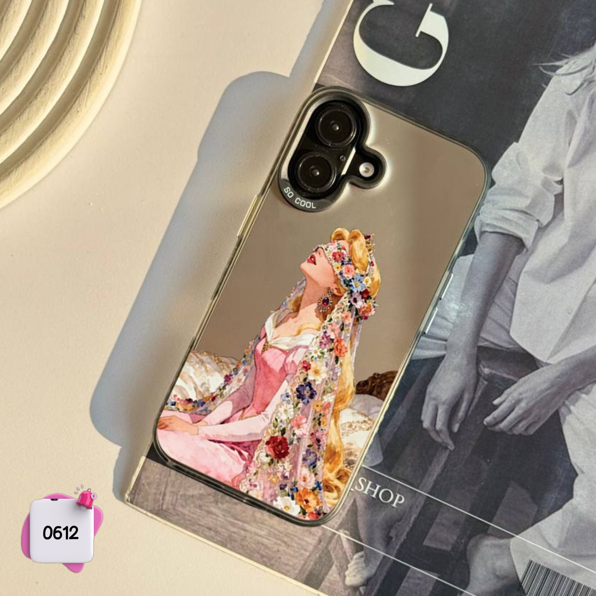 قاب گوشی سفارشی دیزنی پرنسس اورورا Socool Aurora کد 0612 / آیفون سامسونگ شیائومی