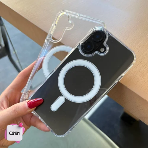 قاب گوشی مگ سیف شفاف C3131 / آیفون سامسونگ