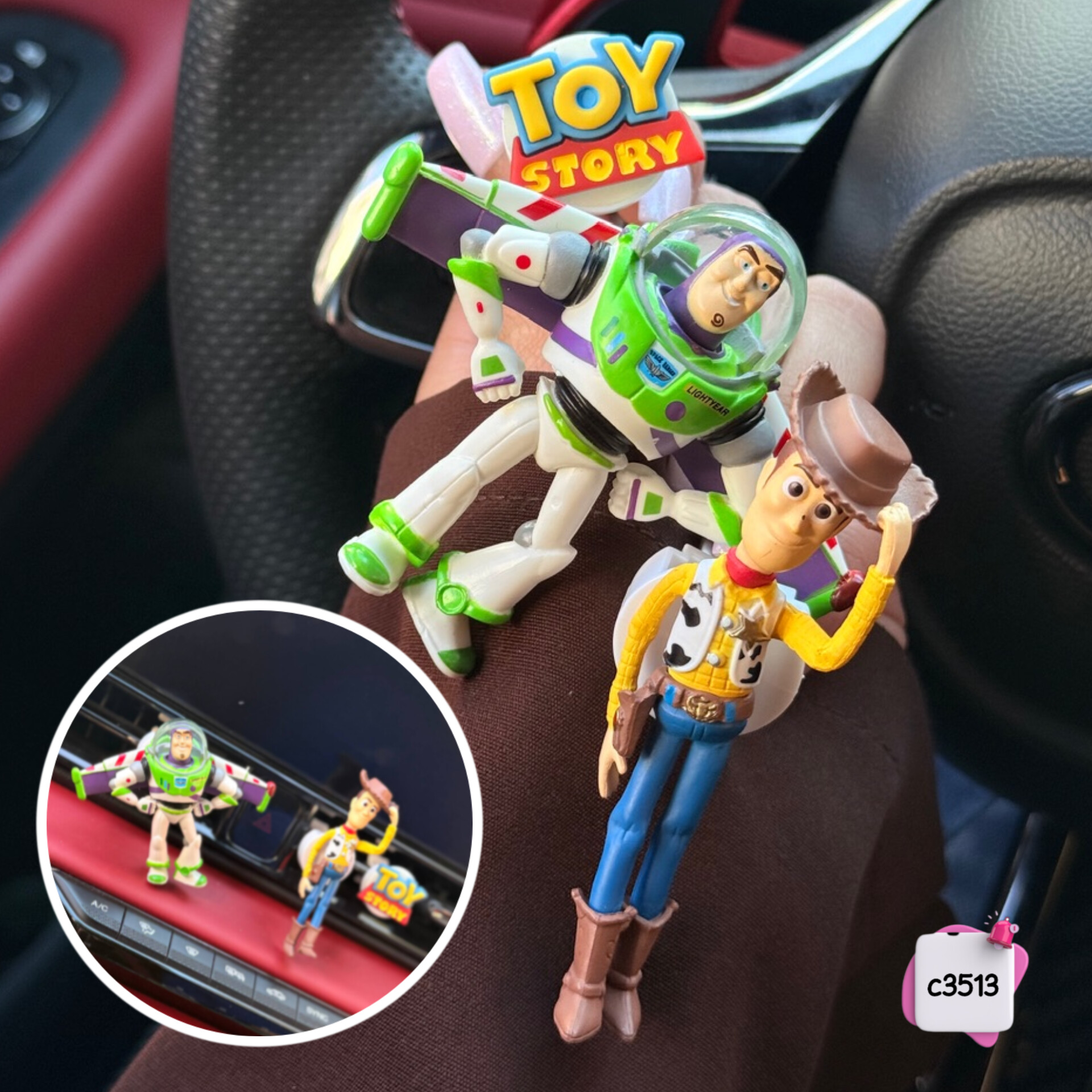 خوشبو کننده عروسکی خودرو طرح داستان اسباب بازی Toy Story کد c3513