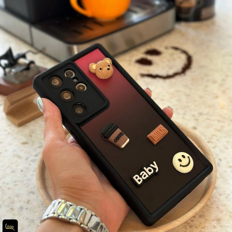 قاب قهوه و خرس کنتراست /سامسونگ شیائومی