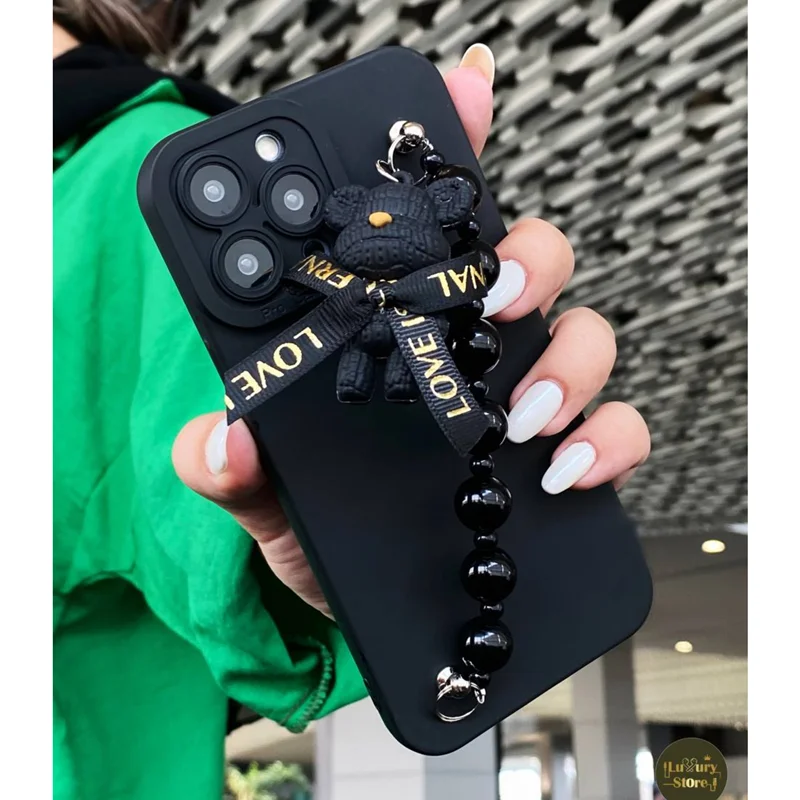 قاب پرو کمرا kaws مشکی