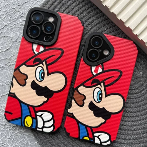 قاب گوشی سوپر ماریو قرمز Super Mario / آیفون