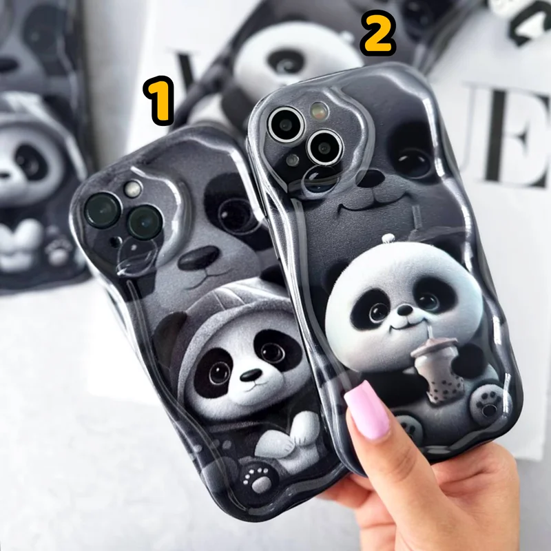 قاب پاندا کیوت کد c1254 /آیفون سامسونگ شیائومی