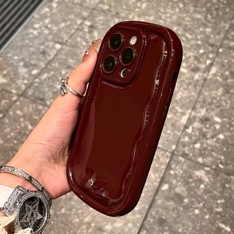 قاب چابی Wine Red