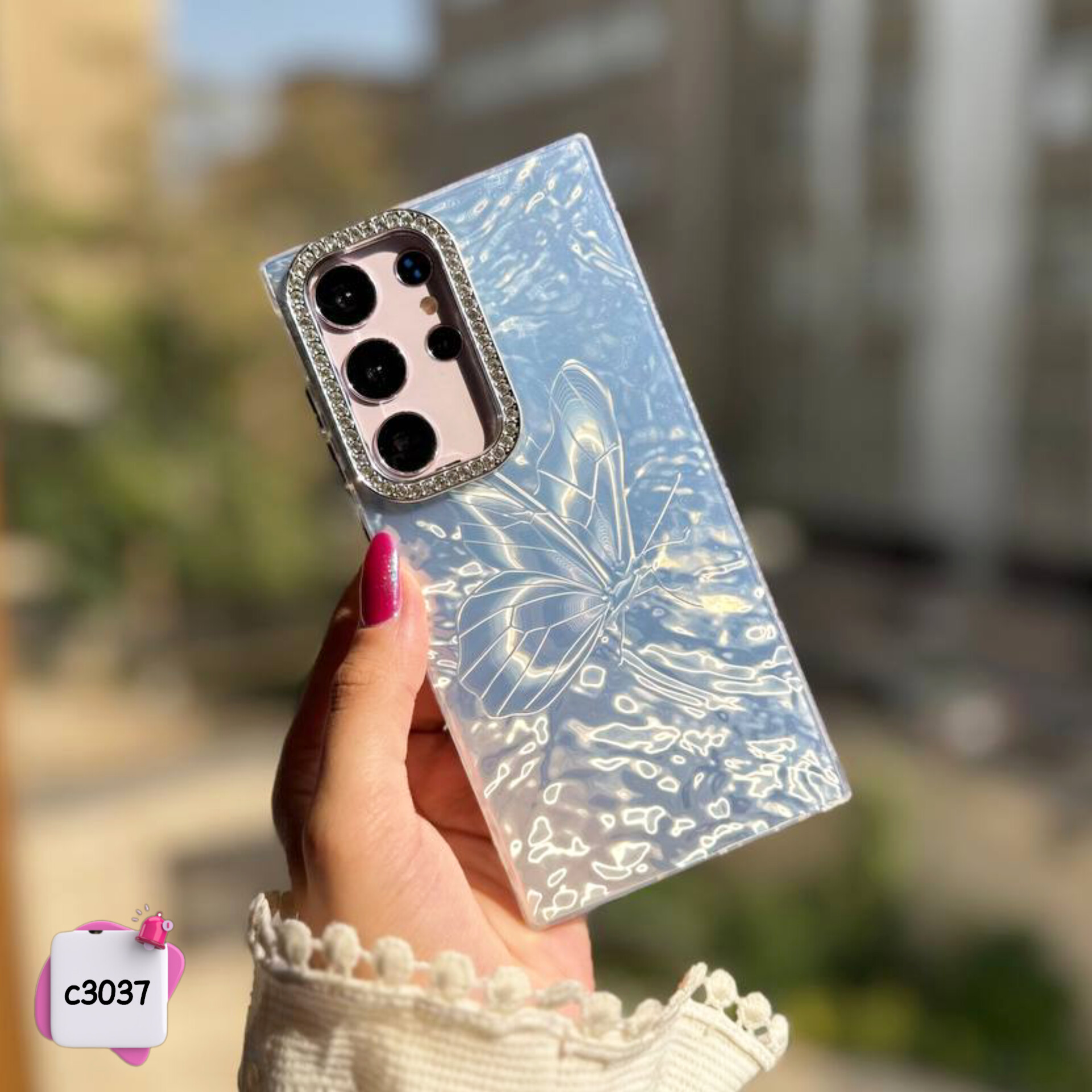 قاب گوشی پروانه بی نهایت C3037 / سامسونگ شیائومی