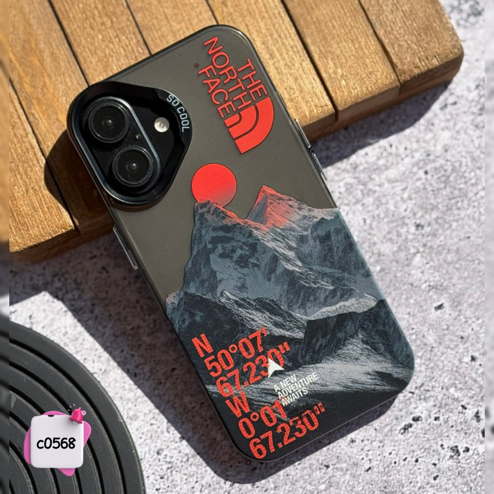 قاب گوشی سفارشی نورس فیس Red Summit سوکول Socool کد 0568 / آیفون سامسونگ شیائومی