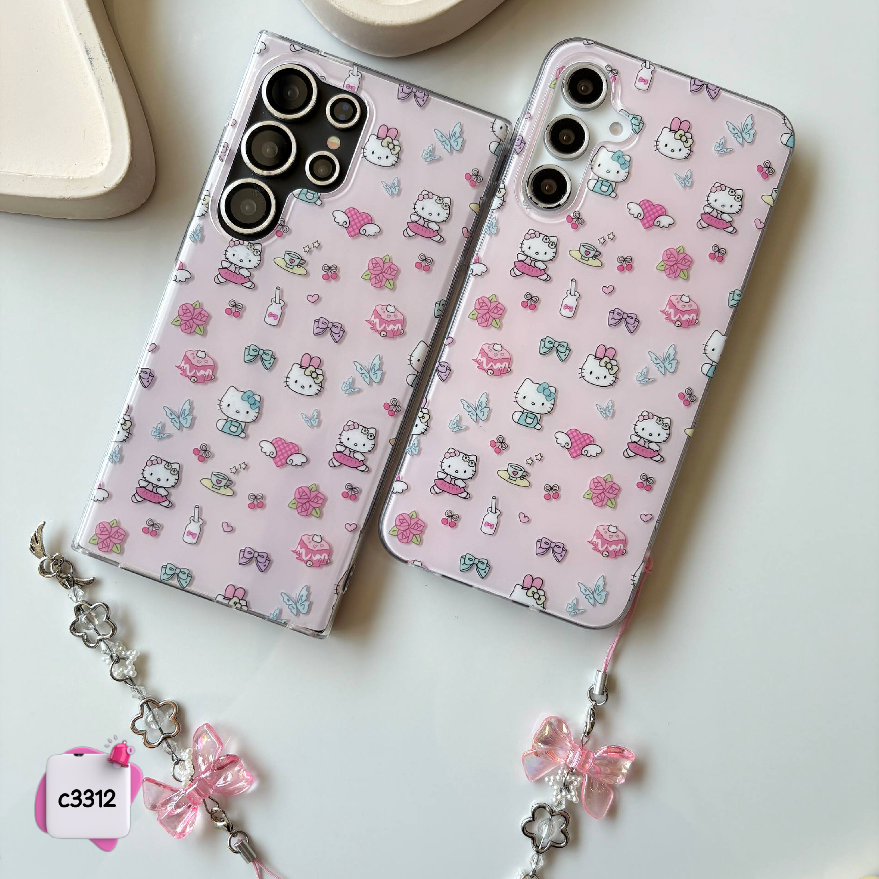 قاب گوشی کیتی اکسسوری (بدون آویز) Kitty کد c3312 / سامسونگ شیائومی