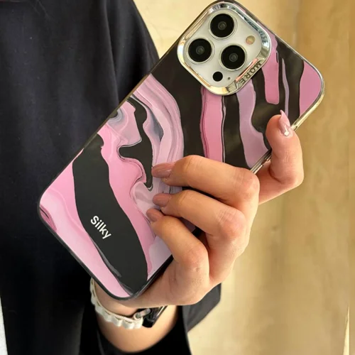 قاب گوشی silky case /آیفون سامسونگ