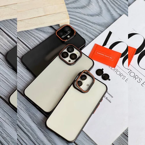قاب گوشی اورنج لنز Q Series Orange Lens / آیفون