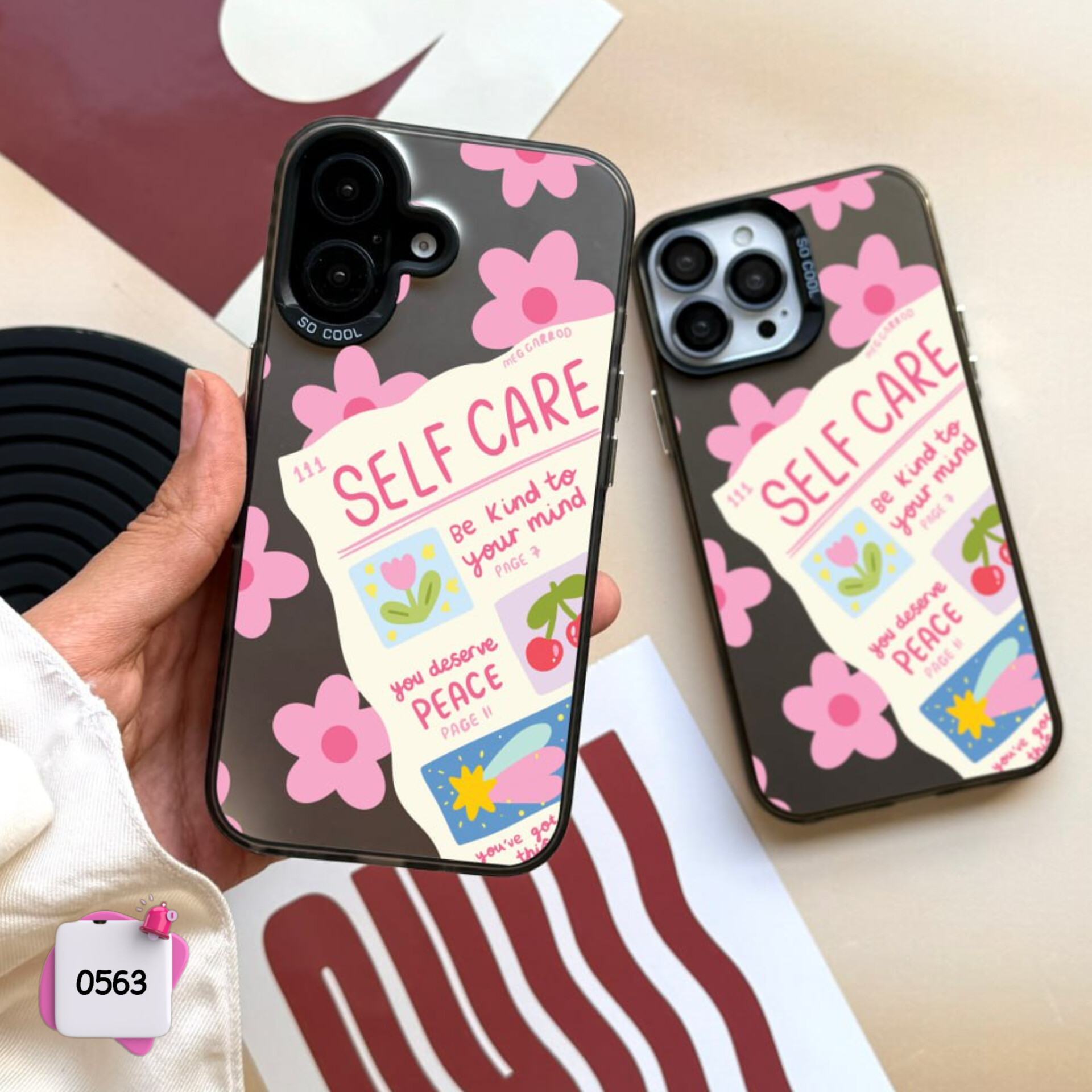 قاب گوشی سفارشی Self Care سوکول Socool کد 0563 / آیفون سامسونگ شیائومی