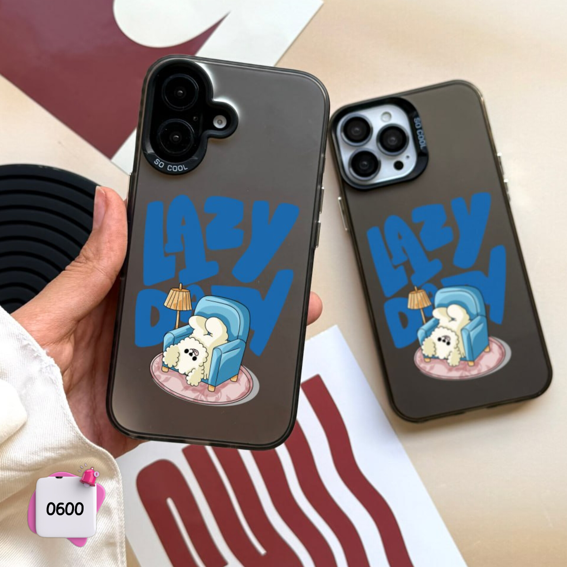 قاب گوشی سفارشی Lazy Day سوکول Socool کد 0600 / آیفون سامسونگ شیائومی