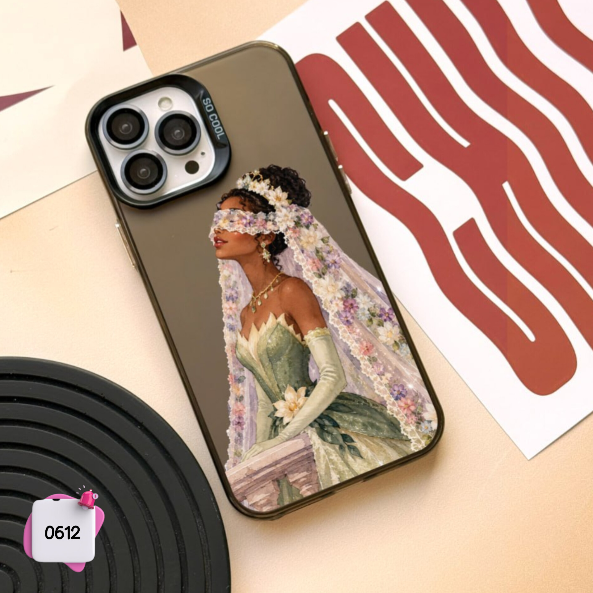 قاب گوشی سفارشی دیزنی پرنسس تیانا Socool Tiana کد 0612 / آیفون سامسونگ شیائومی