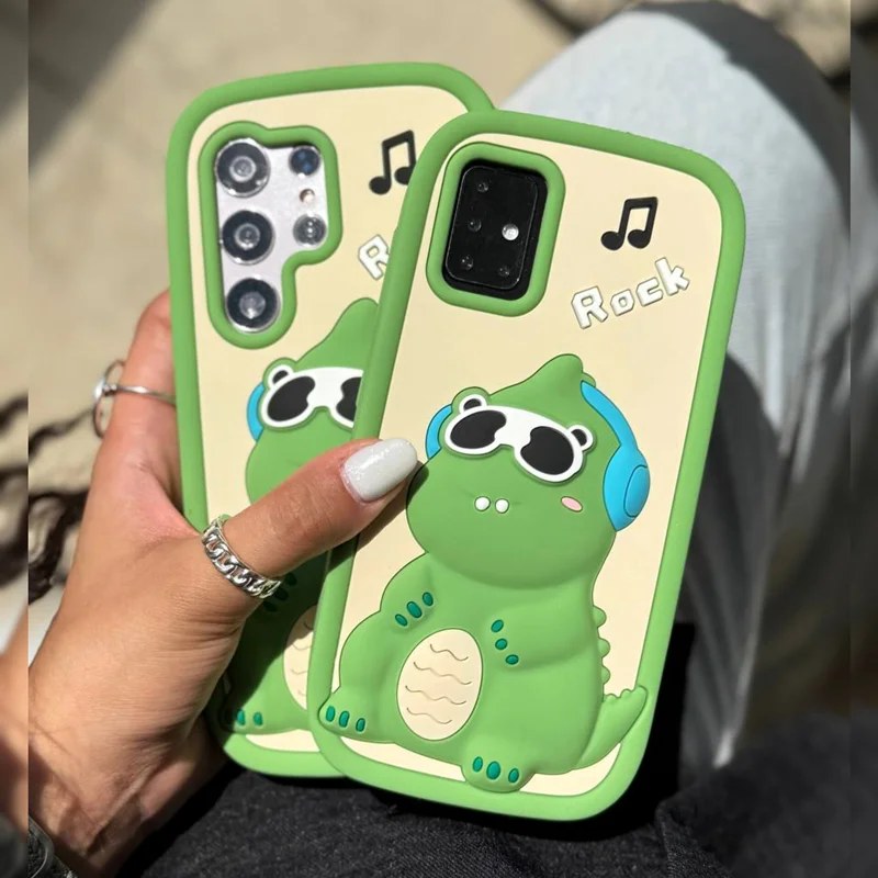 قاب گوشی دایناسور سیلیکونی /آیفون سامسونگ شیائومی