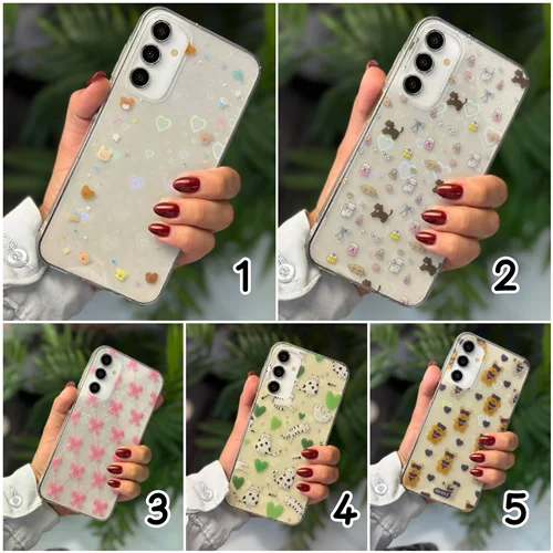 قاب گوشی مینیمال با زمینه قلب سه بعدی C3115 / سامسونگ شیائومی