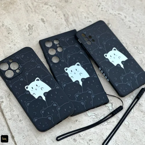 قاب گربه سیاه + بند