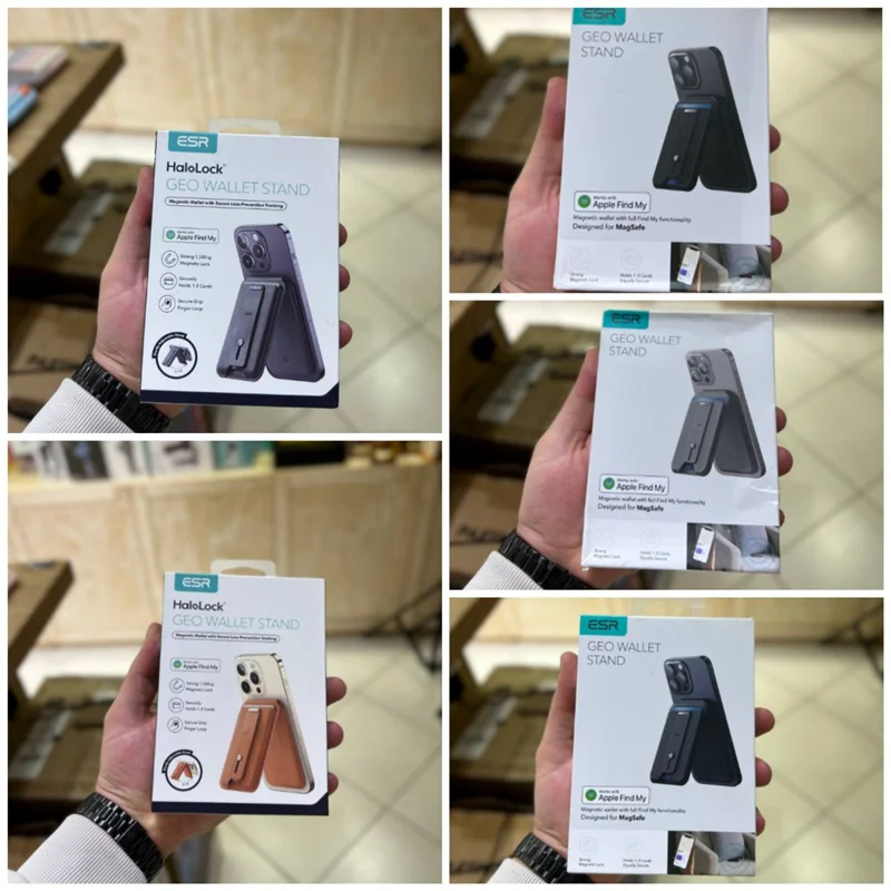 جاکارتی چرمی مگ سیف استند شو برند ESR