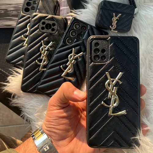 قاب پافر چرمی Ysl