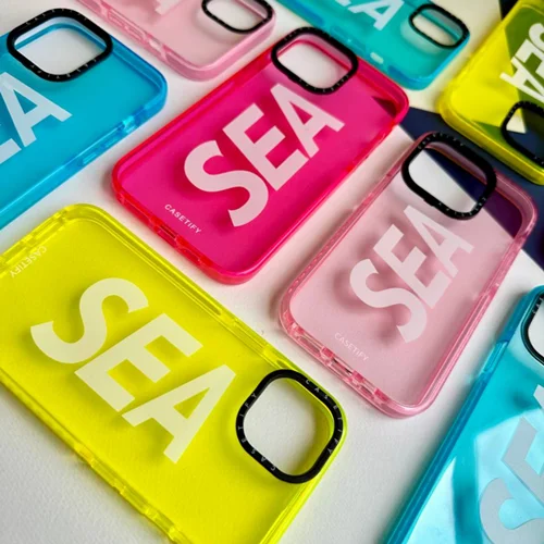 قاب نئون شفاف neon sea