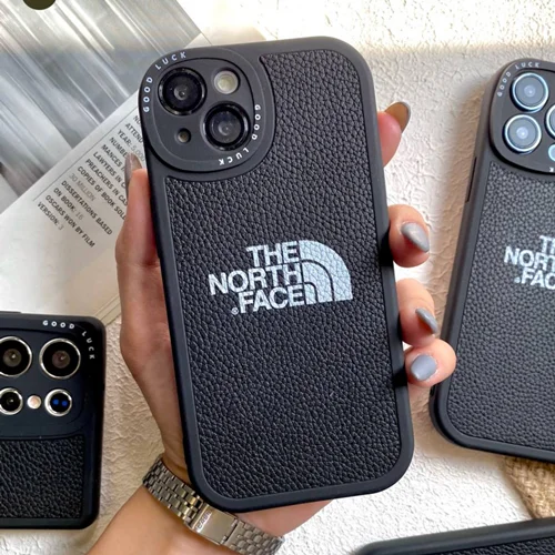 قاب چرمی north face