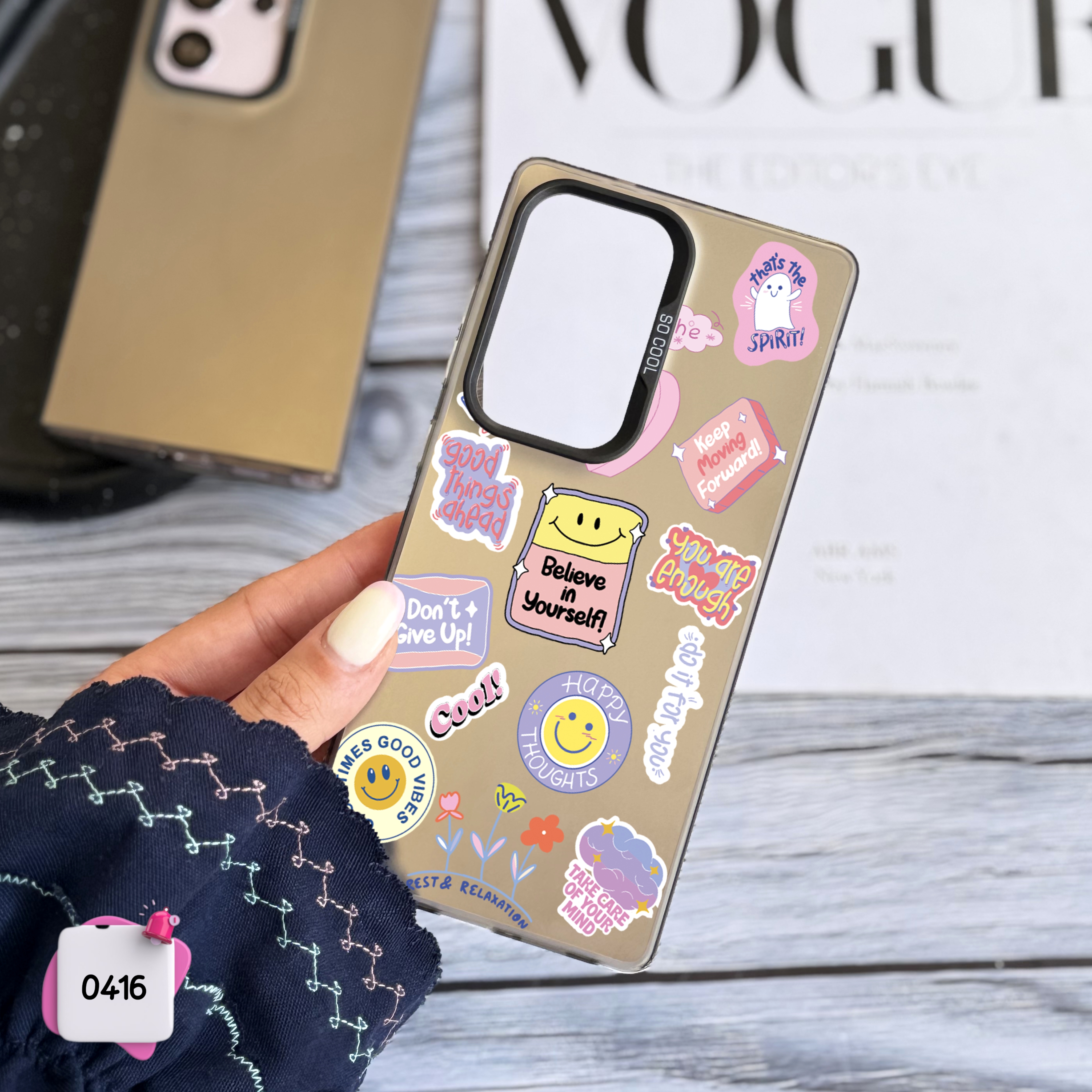 قاب گوشی سفارشی حس خوب Good Vibe سوکول Socool کد 0416 / آیفون سامسونگ شیائومی