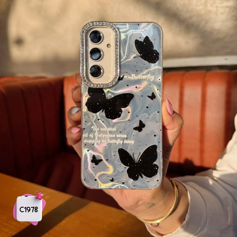 قاب گوشی پروانه مشکی C1978 / سامسونگ شیائومی