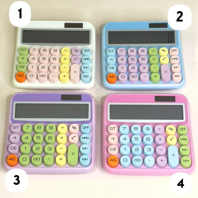 ماشین حساب پاستیلی سایز بزرگ