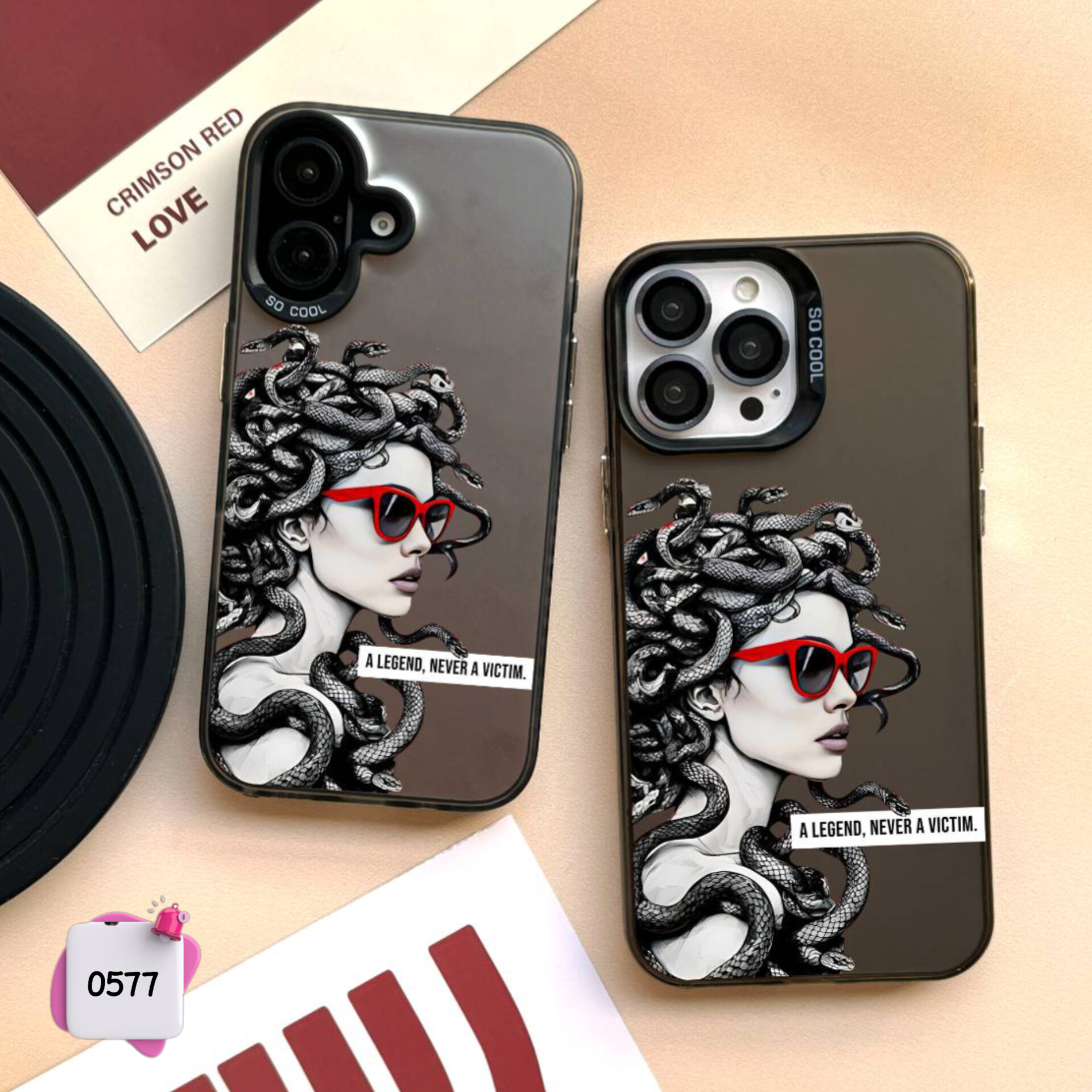قاب گوشی سفارشی madusa سوکول Socool کد 0577 / آیفون سامسونگ شیائومی