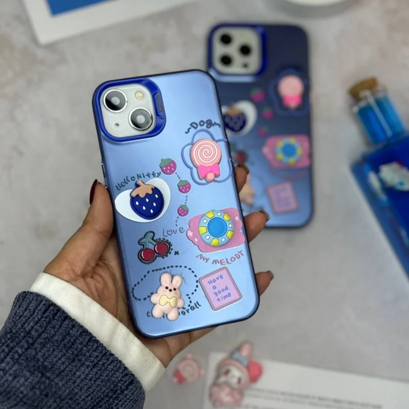 قاب گوشی عروسک پاستیلی سو کول so cool / آیفون سامسونگ شیائومی