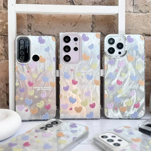 قاب تخفیفی قلب مداد رنگی