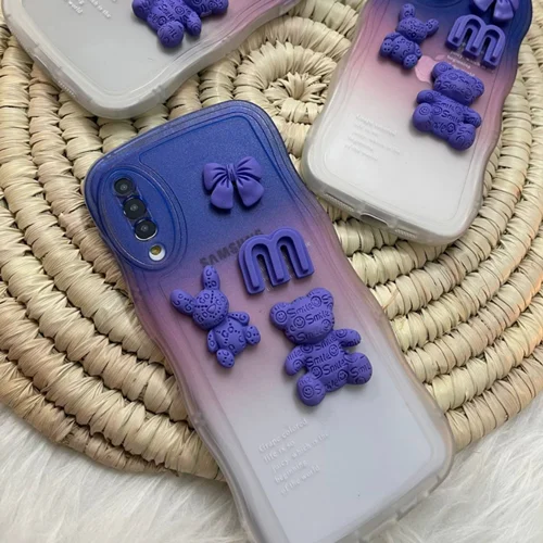 قاب خرس و خرگوش purple baby