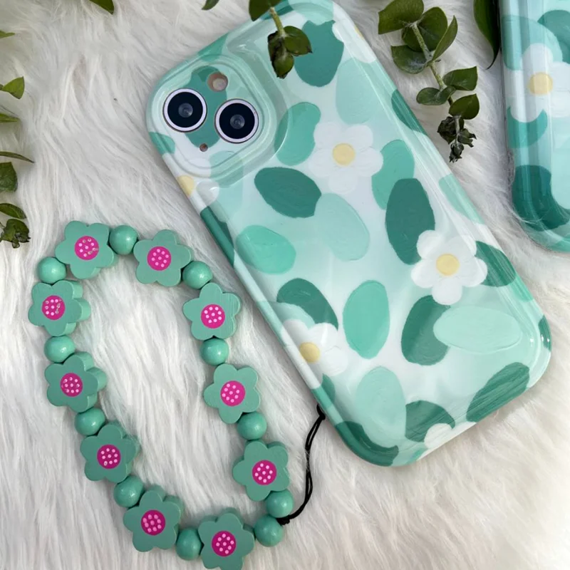 قاب گل آبرنگی + بند