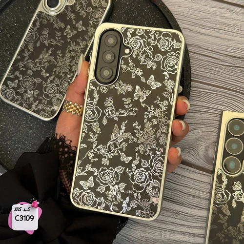 قاب گوشی گل دارک Dark Flowers کد C3109 / سامسونگ شیائومی